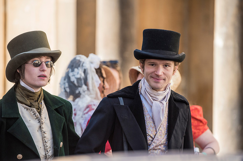 Regency costume Royal Crescent Bath