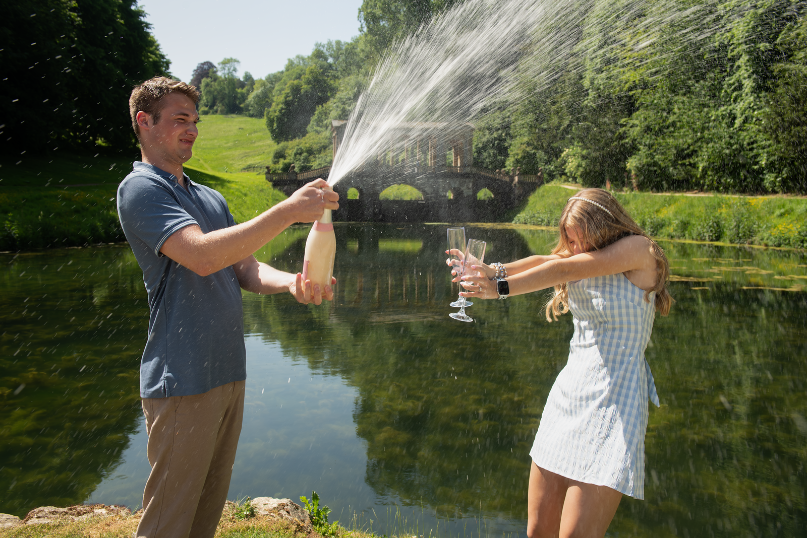 Proposal at Botanical Gardens Bath